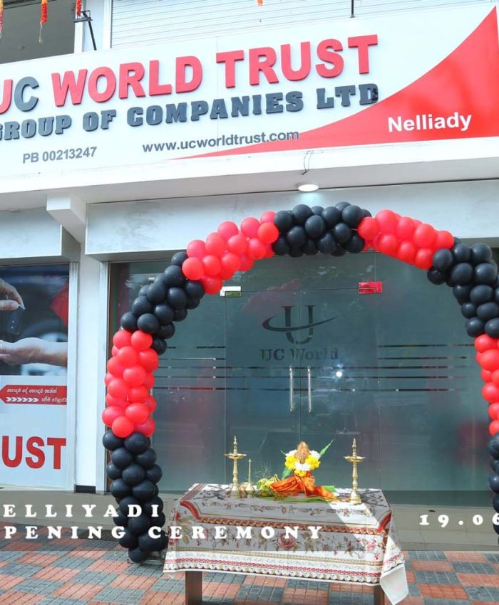 Opening of UC WORLD Nelliyadi, Jaffna Branch